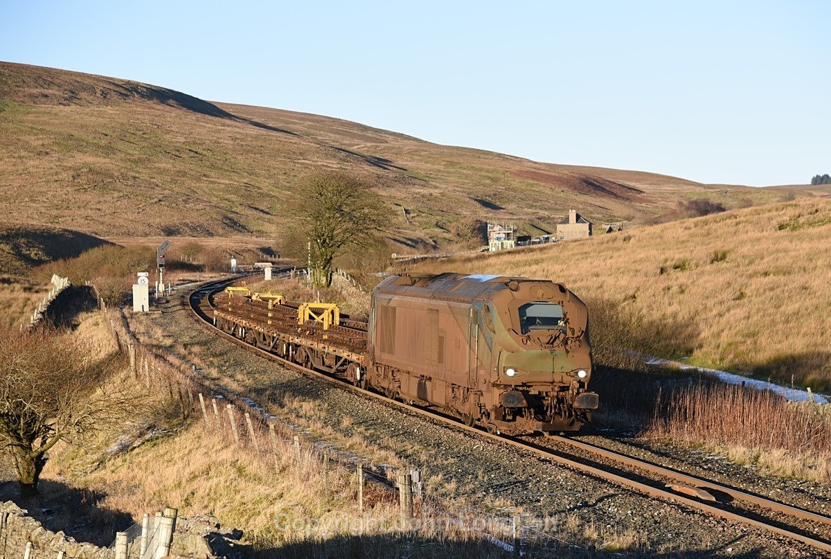 JL - 1.12.23 68031 6K05 Carlisle - Crewe, Blea Moor - Blea Moor