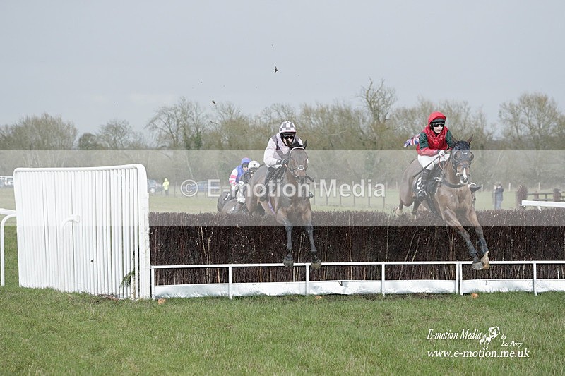 PtP 180323 1124 - Shelfield Park Races with Croome & West Warwickshire Hunt  18/03/23
