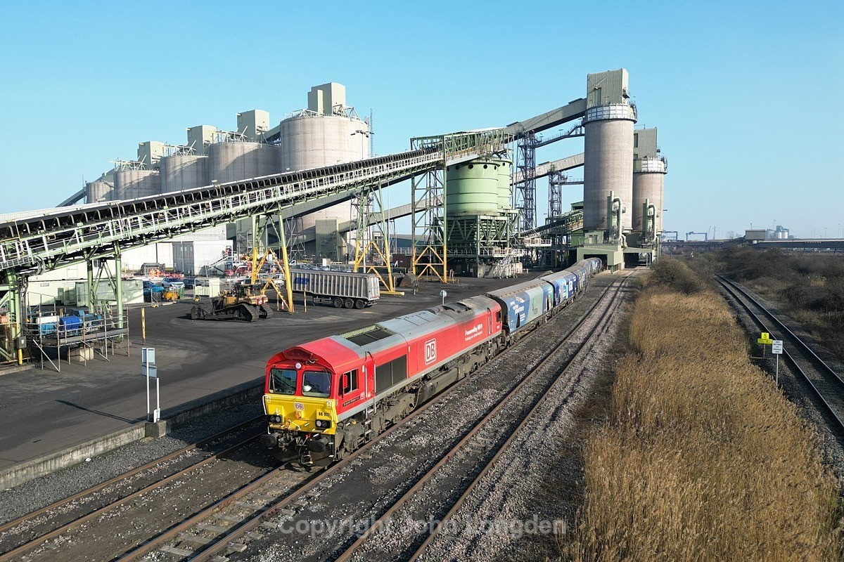 JL - 20.3.25 66077 6H77 Immingham  Biomass - Drax, Immingham 8 - Latest shots