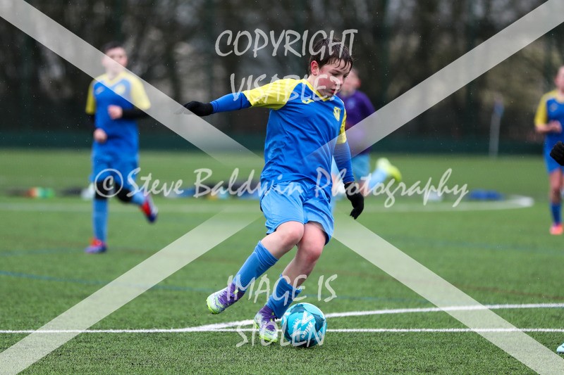 1DX20793 - 2026-02-15 FC Abbey Meads U13 Purple V Royal Wootton Bassett Town Youth U13 Yellow