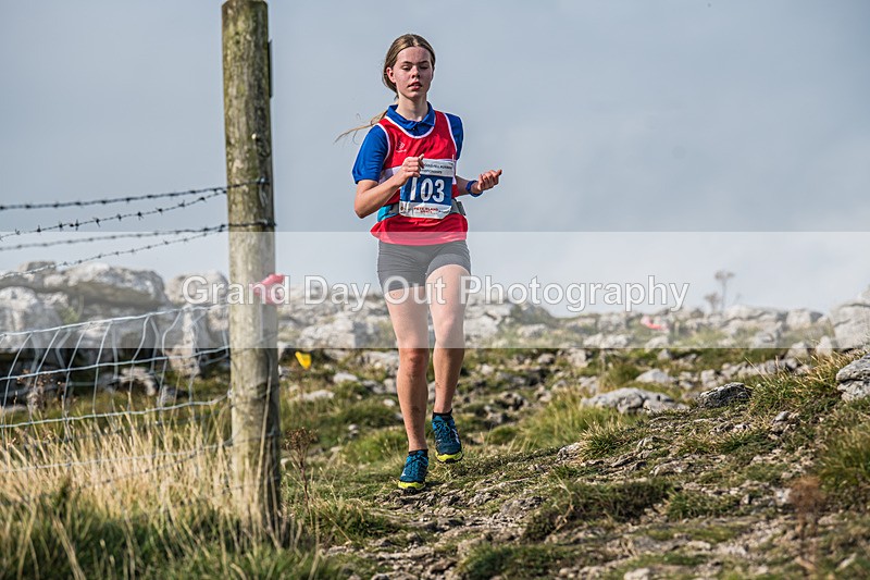 Year 8-9-261 - The English Schools Fell Running Championship Giggleswick Year 8-9 Sunday 6th October 2024