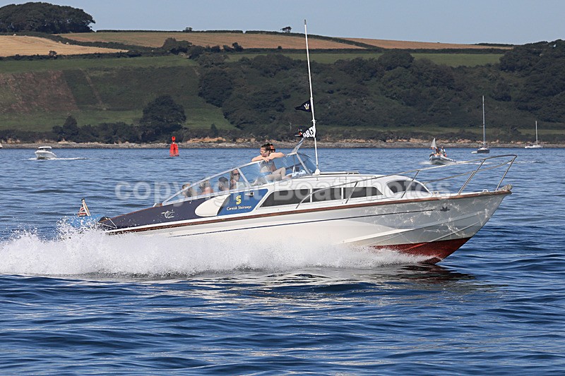 170828 CORNISH STAIRWAYS - FAIREY SPEARFISH 1Y3A7368 - Motorboats - Open