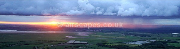 Sunset from Rockcliffe - Rockcliffe, Cumbria