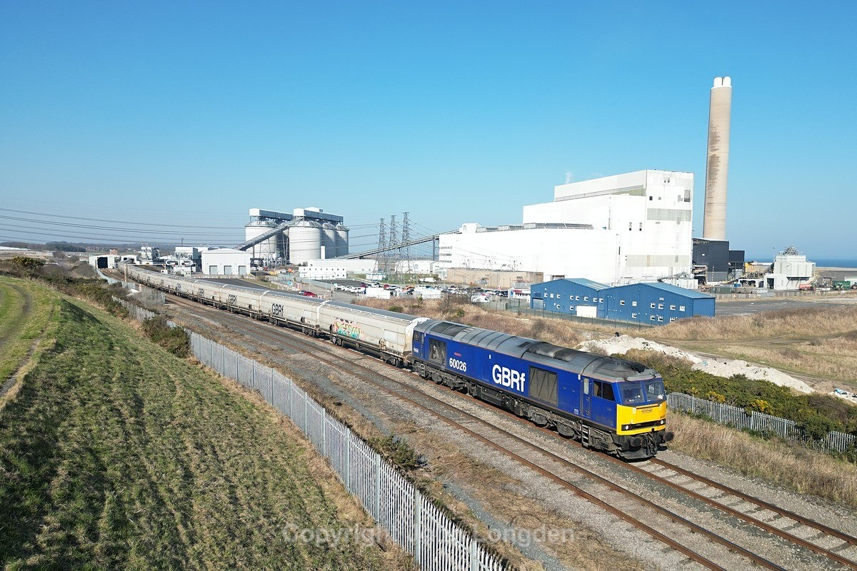 JL - 6.3.26 60026 6N87 Lynemouth - Tyne CT, Lynemouth - Latest shots