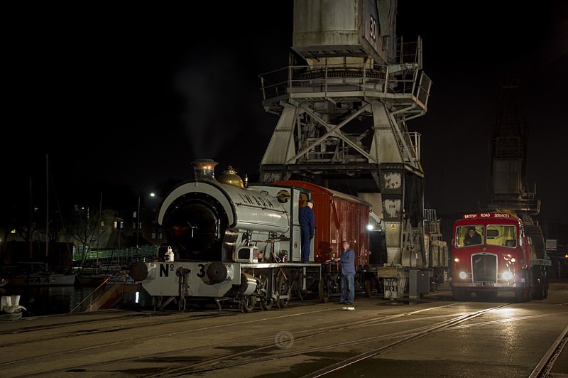 Ready for off loading - Trains of Thought