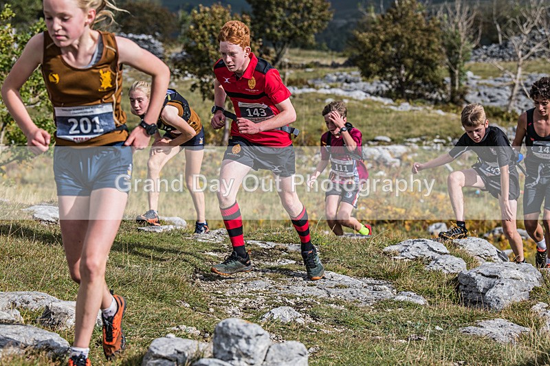 ESFRC Year 8-9-126 - English Schools Fell Running Championships Year 8-9 Giggleswick Saturday 1st October 2022