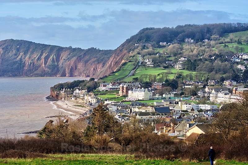 Sidmouth View from the Coastpath 2 - Devon Misc