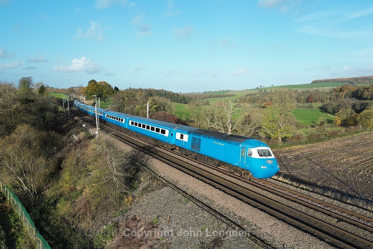 JL - 8.11.23 43xxx 5Z56 Kilmarnock Long Lyes - Crewe, Southwaite - West Coast Main Line (north to south)