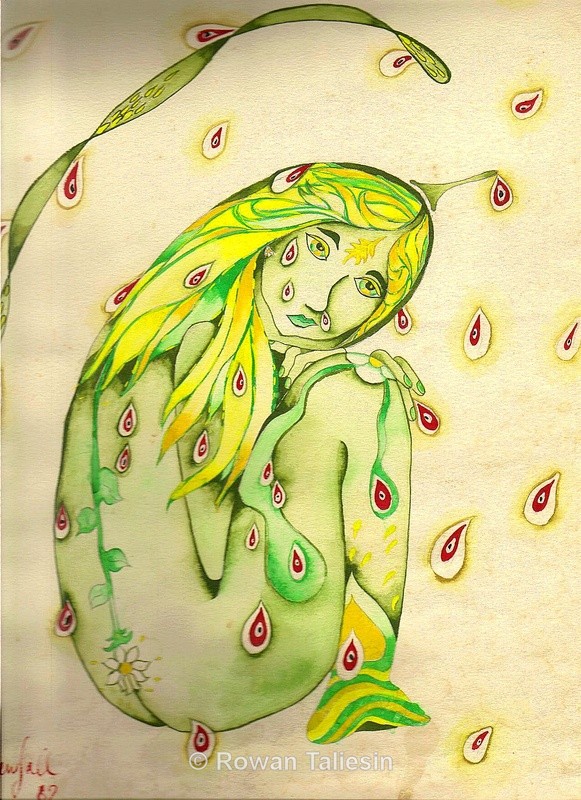 Dewfall © Rowan Taliesin 1982 - MY JOURNEY AS AN ARTIST