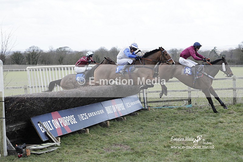 PtP 250223 0167 - Kimblewick Hunt Point-to-Point Kingston Blount 25/02/23