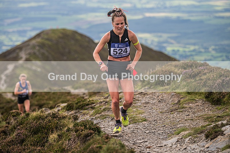 Uphill Only-195 - British Athletics Off Road Running Championships Senior Uphill Only Trial - Skiddaw Friday 15th Augu