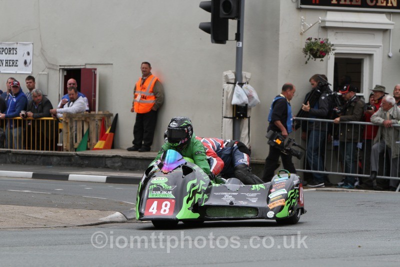 Deborah Barron & Karl Schofield - Sure Sidecar Race 2
