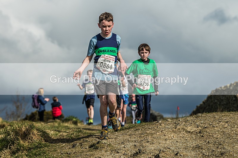 Helm Hill -153 - Kendal Winter League Helm Hill Fell Races (Under 13/15/17 & Seniors) Sunday 16th March 2025