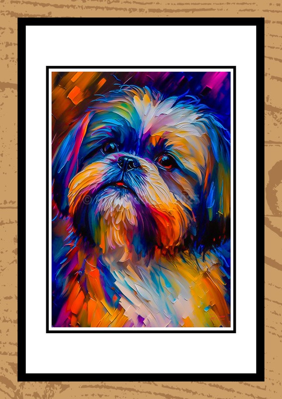 Cats & Dogs Oil Paintings - Pulses with Emotion by Artist Paul Duddell