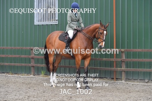 JAC_1002 - CLASS 7 BHS Scotland Riding Club Style Jumping (0.85m)