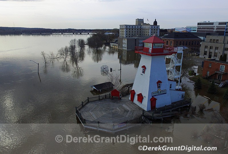 Spring Flood 2018 Fredericton New Brunswick Canada - Lighthouses of New Brunswick