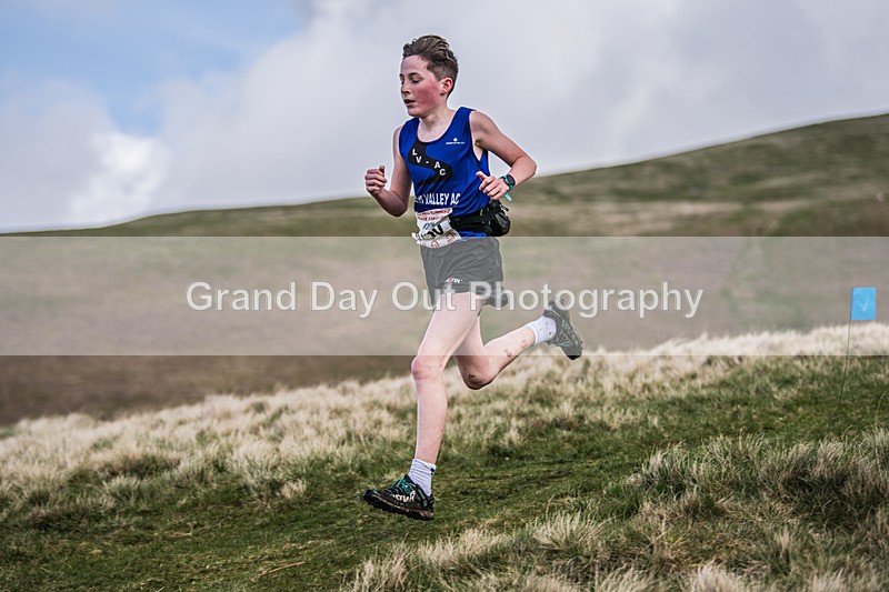 Arant Haw Juniors-158 - Kendal Winter League Arant Haw (Junior Races) Sunday 14th April 2024