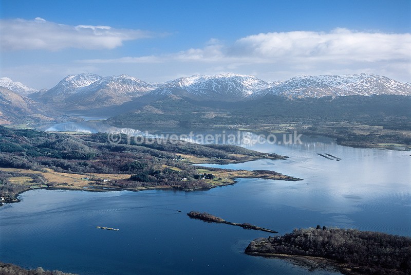 Loch Creran in Scotland