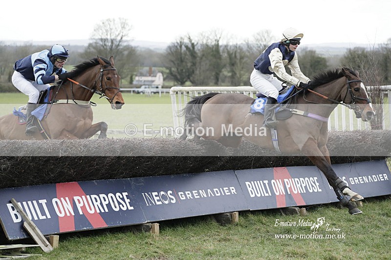 PtP 250223 0475 - Kimblewick Hunt Point-to-Point Kingston Blount 25/02/23