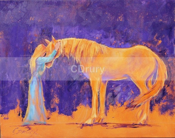An Understanding Friend - AVAILABLE PRINTS and Notecards