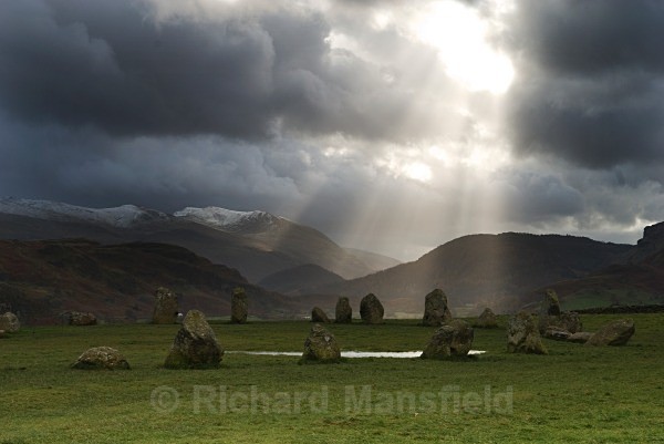Castlerigg Stone Circle, Cumbria - Landscape