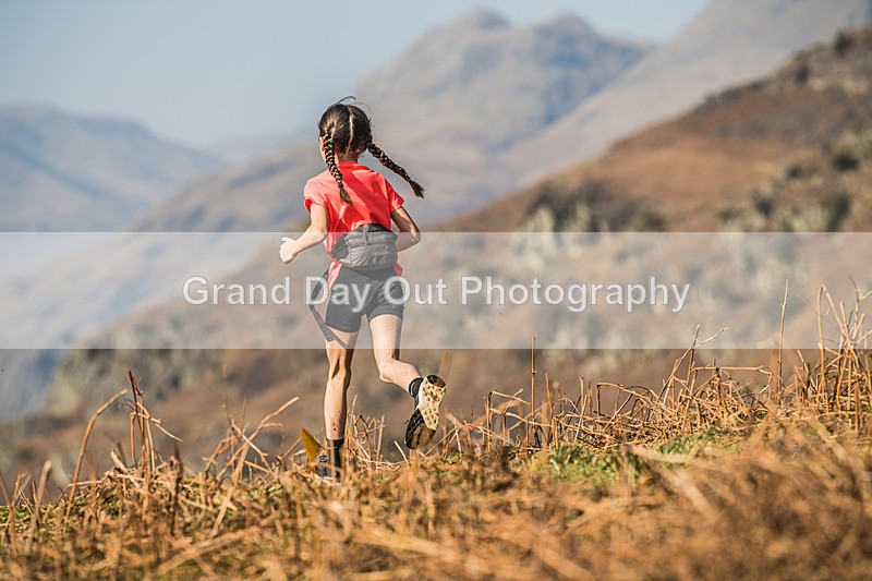 Elterwater-178 - Kendal Winter League Elterwater Under 13 Fell Race Sunday 9th March 2025