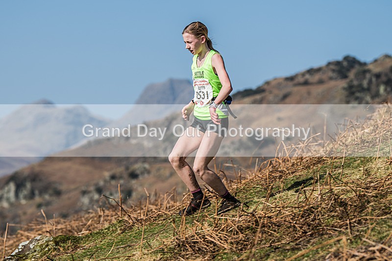 Elterwater-294 - Kendal Winter League Elterwater Under 15/17 Fell Races Sunday 9th March 2025
