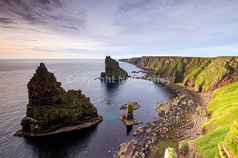 The Stacks of Duncansby near Duncansby Head, Caithness - Landscape format