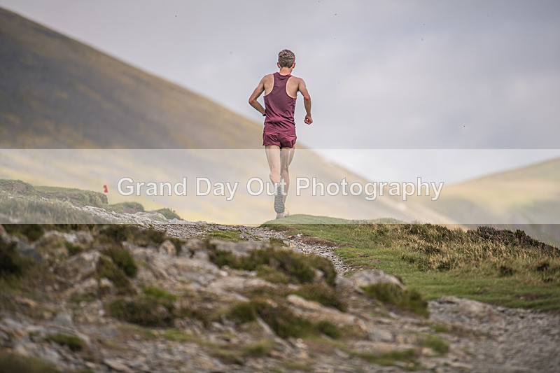 Uphill Only-45 - British Athletics Off Road Running Championships Senior Uphill Only Trial - Skiddaw Friday 15th Augu