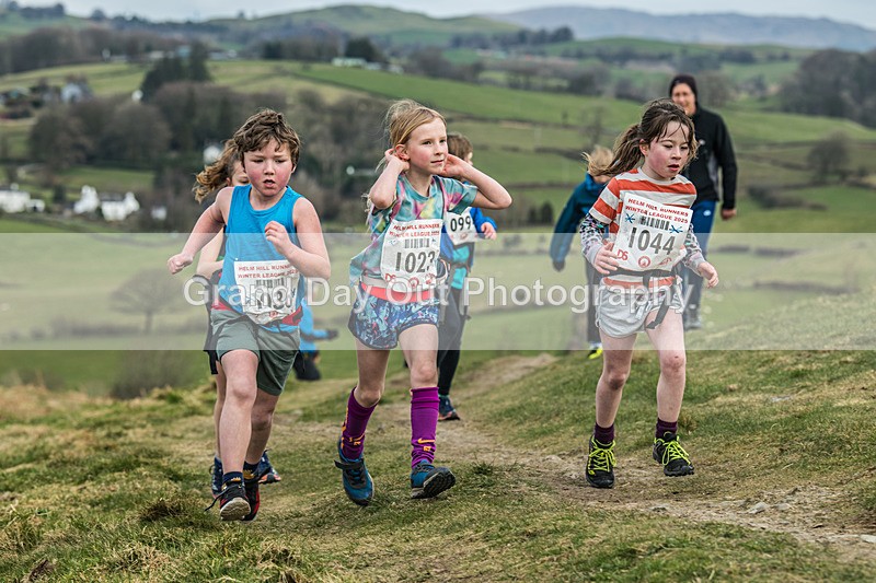 Helm Hill U9-45 - Kendal Winter League Helm Hill Under 9 Fell Race Sunday 16th March 2025