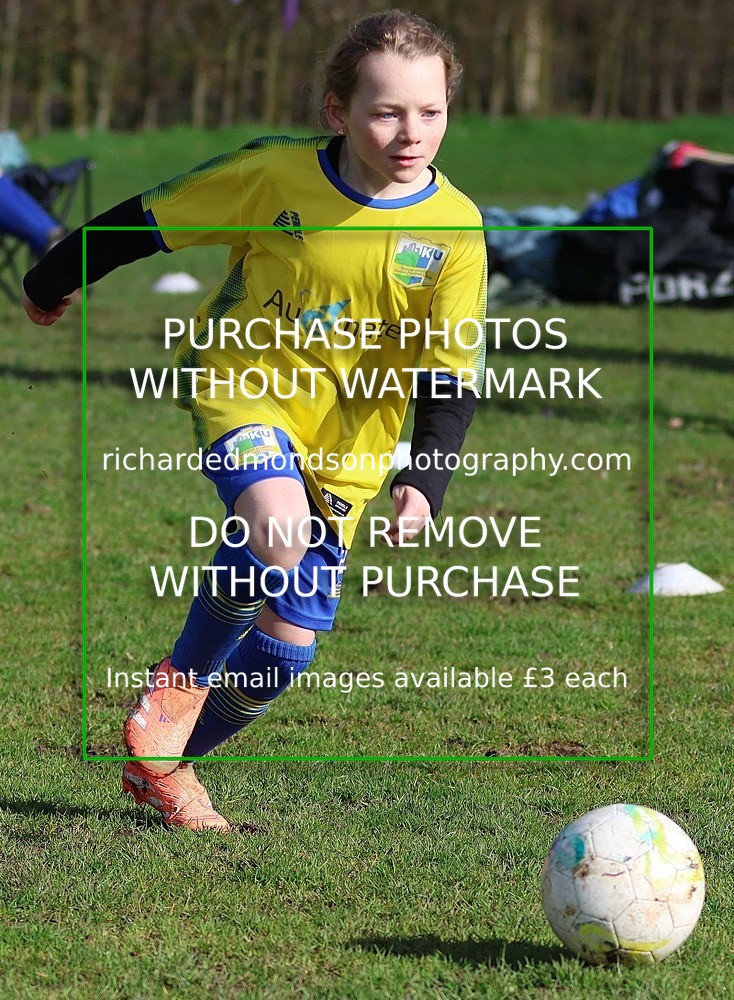 533A3295 - Kendal United Girls Under 10's vs Lune Valley Lightning Under 10's