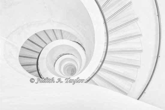 Spiral staircase, Blavatnik Building, Oxford (UK)