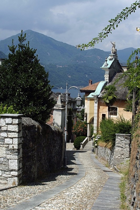 Orta town road - Travel, city/land scapes