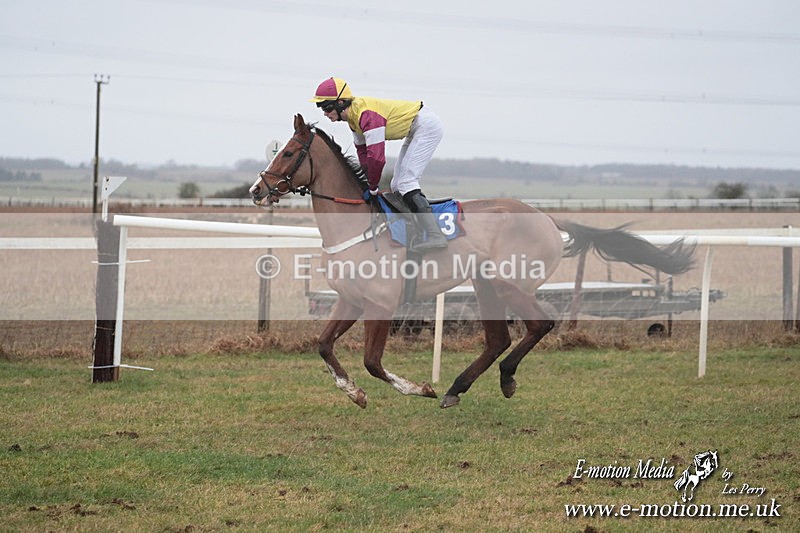 PtP 260125 463 - Cocklebarrow Point-to-Point racing with the Heythrop Hunt 26/01/25