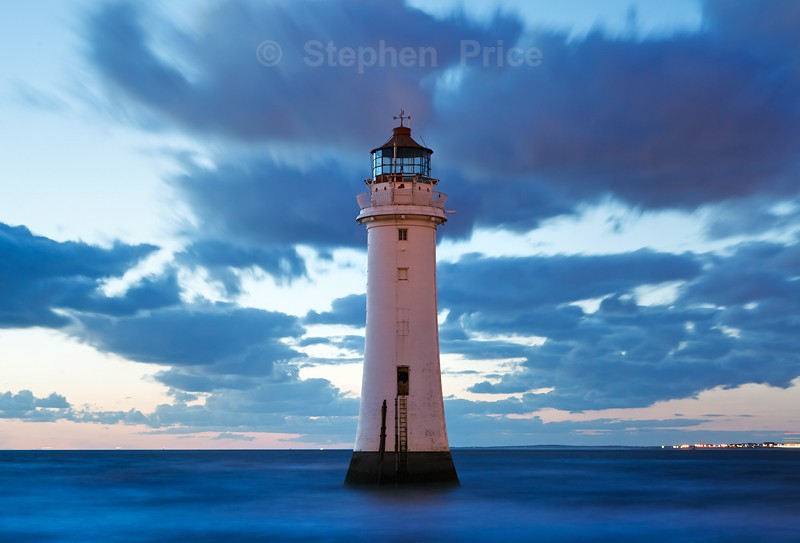New Brighton Lighthouse at Night | Perch Rock Lighthouse | Merseyside