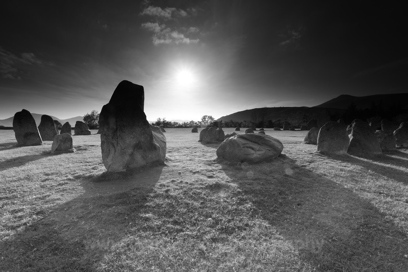 Castlerigg silhouette   Ref 7898 - The Pennines and Cumbria