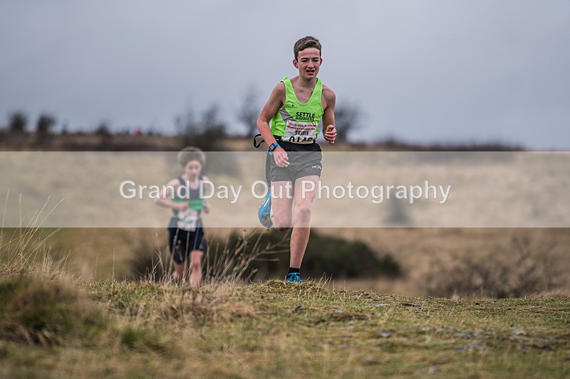 Cunswick U15  U17-146 - Kendal Winter League Cunswick Scar Junior Under 15 & 17 Fell Races Sunday 26th January 2025
