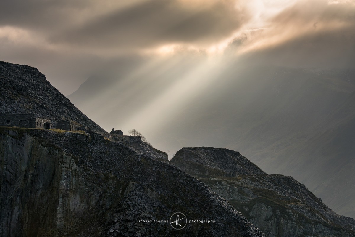 Sunbeam at Dinorwic - Quarry