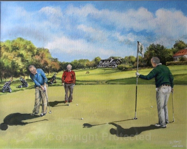 Bruntsfield Golf Club, Edinburgh - Commissioned Work