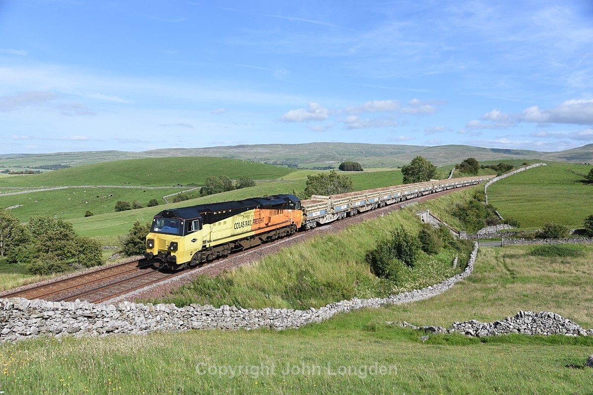 JL - 29.7.20 70815 6C89 Mountsorrel - Carlisle, Waitby - Waitby