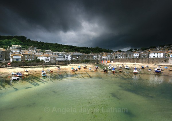 Storm in Mousehole - Celtic Cornwall
