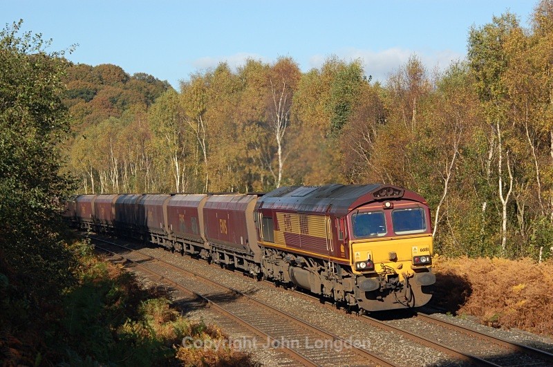 17.10.07 66181 6U53 Ayr - Drax, Baron Wood - Baron Wood