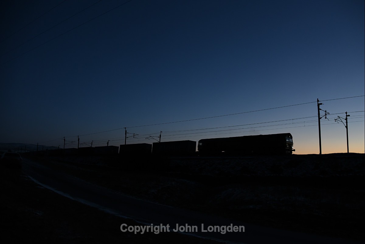 JL - 8.12.17 66567 4S44 Daventry - Coatbridge, Scout Geen - West Coast Main Line (north to south)
