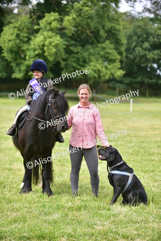 20260614-4565 - Class 19 - Cutest Pony, Rider and Dog Combination