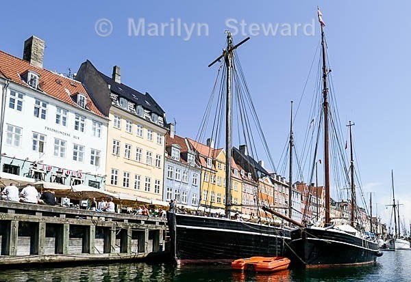 Copenhagen-Nyhavn Canal side - Scandinavia and The Baltics