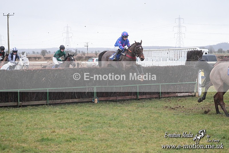 PtP 260125 541 - Cocklebarrow Point-to-Point racing with the Heythrop Hunt 26/01/25