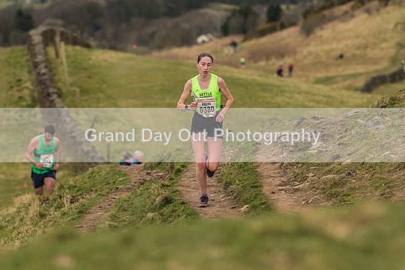 Helm Hill -755 - Kendal Winter League Helm Hill Fell Races (Under 13/15/17 & Seniors) Sunday 16th March 2025
