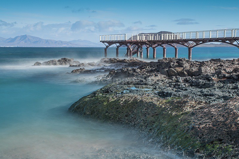 Pier at Corralejo, Fuerteventura - Seascape