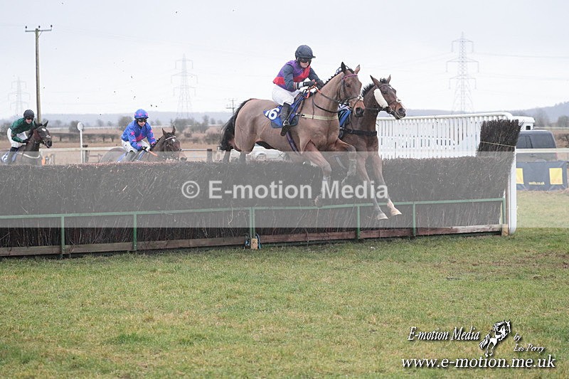 PtP 260125 536 - Cocklebarrow Point-to-Point racing with the Heythrop Hunt 26/01/25