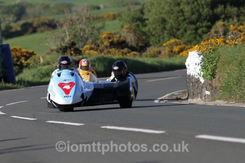 John Holden / Andrew Winkle LCR / Silicone Engineering/Barnes Racing - Monday Practice - Sidecars